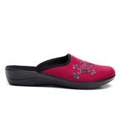 Kapcie damskie Befado 552D004 Bordowe