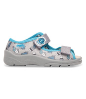 Sandałki dziecięce Befado 869X155 Srebrne