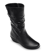 Kozaki damskie Pesco 1493 Czarne