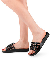 Klapki damskie Sixth Sens H62 Czarne