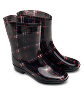 Kalosze damskie Lano ANX-01 Black/Red