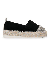 Espadryle damskie Bestelle L184 Czarne