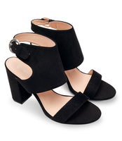 Sandałki damskie Laura Mode RG-01 Czarne