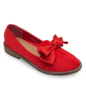 Mokasyny damskie Sixth Sens RC-52 Czerwone