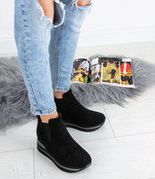 Botki damskie Sixth Sens JW62 Czarne