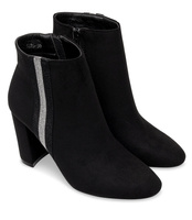 Botki damskie Super Mode 5225 Czarne