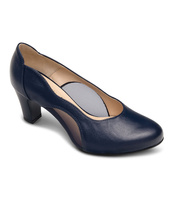 Czółenka Pesco 2205 Granatowe