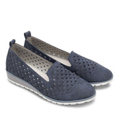 Półbuty damskie Skotnicki P-3-0597 Granatowe