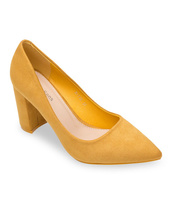 Czółenka damskie Sixth Sens X-113 Żółte