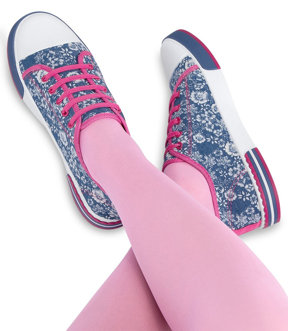 Trampki dziecięce Underline 8C1796 Niebieskie