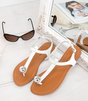 Sandałki damskie Abloom WL271 Białe