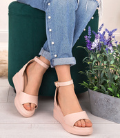 Sandałki damskie Weide BE-9062 Beżowe