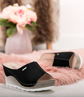 Klapki damskie Skotnicki KL-3-0510 Czarne