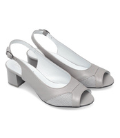 Sandały damskie Pesco 1929 Popielate