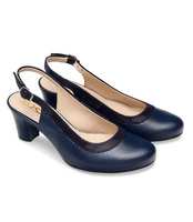 Sandały damskie Pesco 1632 Granatowe