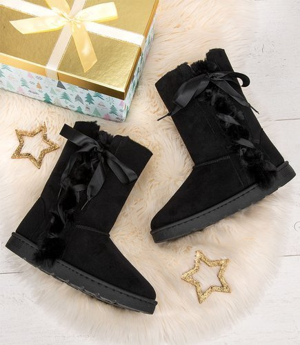 Śniegowce damskie N/M ZF-18 Czarne