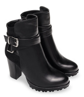 Botki damskie Sixth Sens C602 Czarne