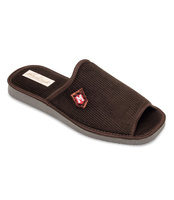 Kapcie męskie Natural Style NS-252 Brązowe