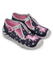 Tenisówki dziecięce Befado 110P328 Granatowe