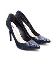 Czółenka damskie Laura Messi 1088W Granatowe