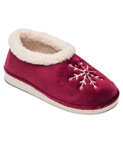 Kapcie damskie Natural Style NS-083 Bordowe