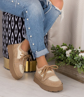 Śniegowce damskie Jankowski JK/B-3-126 Beżowe