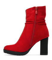 Botki damskie Sixth Sens JW69 Czerwone