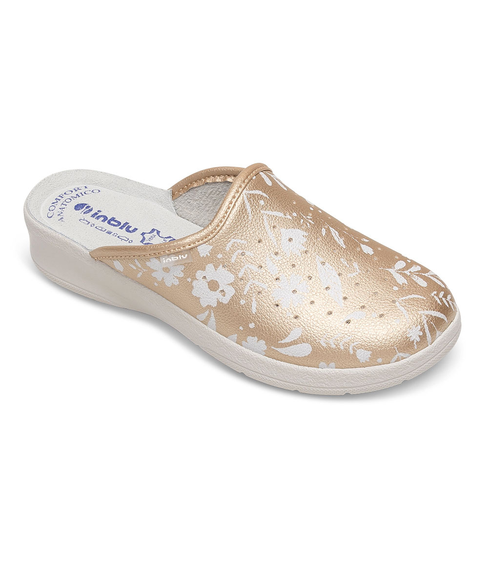 Klapki damskie Inblu 50-51 Platynowe