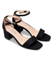 Sandałki damskie Laura Mode QL-158 Czarne