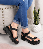 Sandałki damskie Shoesita K-8055 Czarne