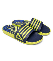 Klapki męskie basenowe Lano KL-4/5040-1 Green/Navy