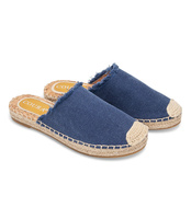 Klapki damskie Coura 4616 Niebieskie