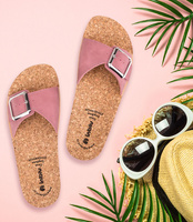 Klapki damskie Inblu CP-31 Różowe