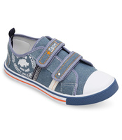 Trampki dziecięce Underline 6C1616 Jeansowe