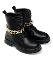 Botki dziewczęce Rock & Joy 7508-3A Czarne + G