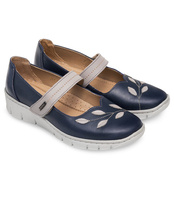 Półbuty damskie Helios 341 Granatowe
