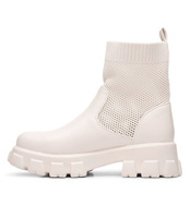 Botki damskie N/M HQ253 Beżowe