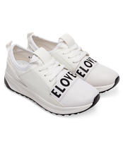 Buty sportowe damskie Ideal Shoes X-9703 Białe