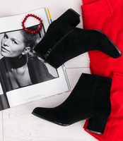 Botki damskie Danic L7196A Czarne