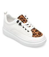 Buty sportowe damskie N/M A7 Białe-Panterka