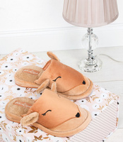 Kapcie damskie Natural Style NS-266 Brązowe