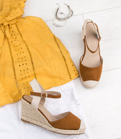 Sandałki damskie Sixth Sens 888-26 Brązowe