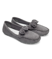 Mokasyny damskie Skotnicki P-3-0582 Szare