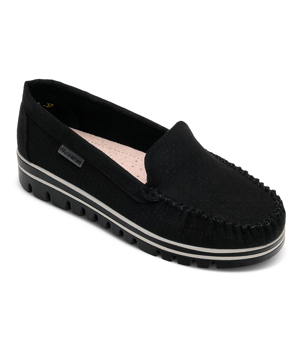 Mokasyny damskie Skotnicki P-3-0500 Czarne