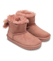 Śniegowce dziecięce W.S Shoes C-02 Różowe