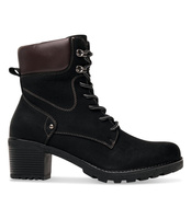 Botki damskie Super Mode 7363 Czarne