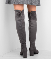 Kozaki damskie L.Lux.Shoes JKD-61 Szare