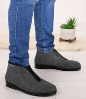 Kapcie męskie Dr Orto 100M047 Popielate