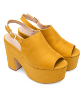 Sandałki damskie Tina's 8263M Żółte