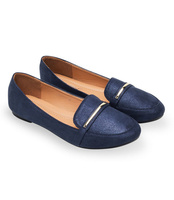 Mokasyny damskie Abloom 9988-121 Granatowe